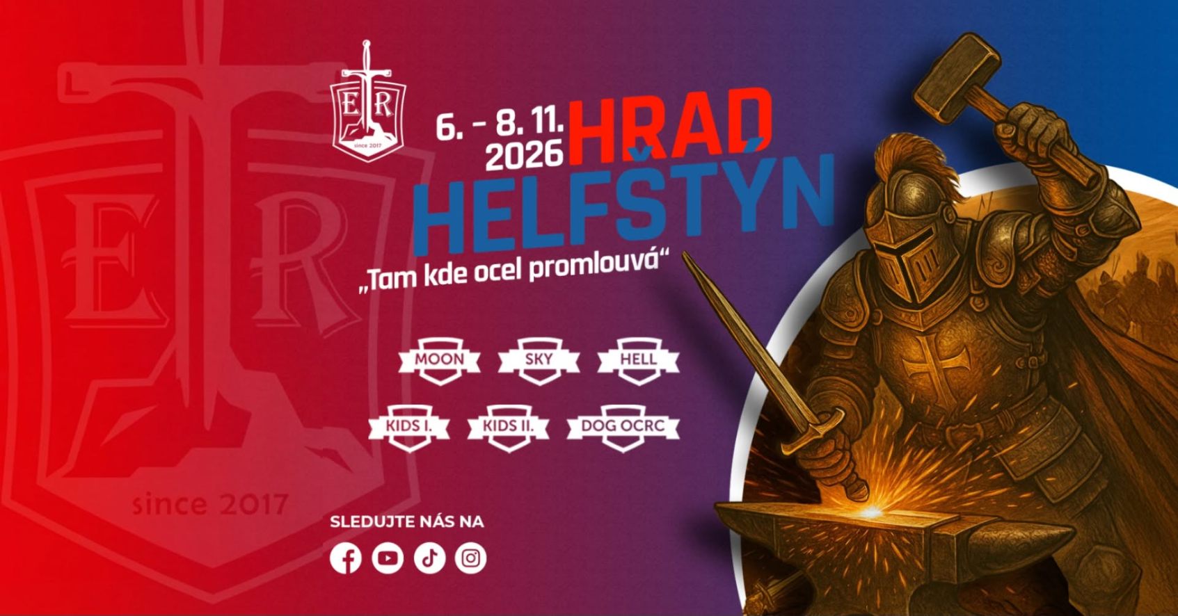 Excalibur race na hradě Helfštýn