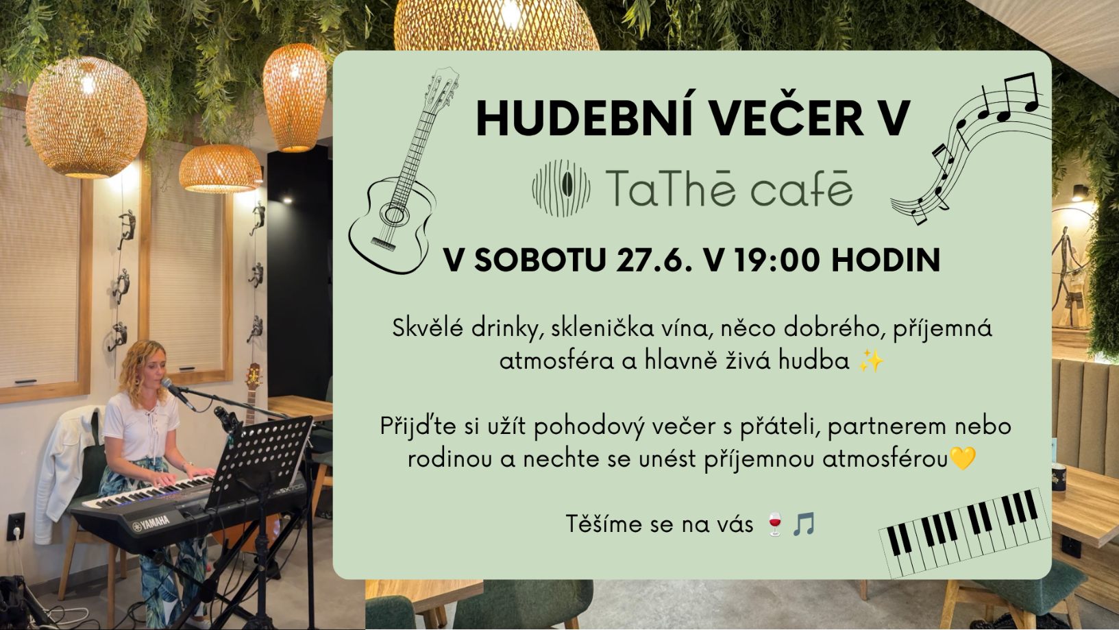 Hudební večer v TATHÉ CAFÉ